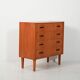 1960s Scandinavian teak chest of drawers