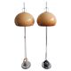 Mid Century Modern "Lucerna" floor lamp in acrylic by Harvey Guzzini