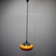 Suspension Harvey Guzzini Orange Space Age, Italy, 1970s