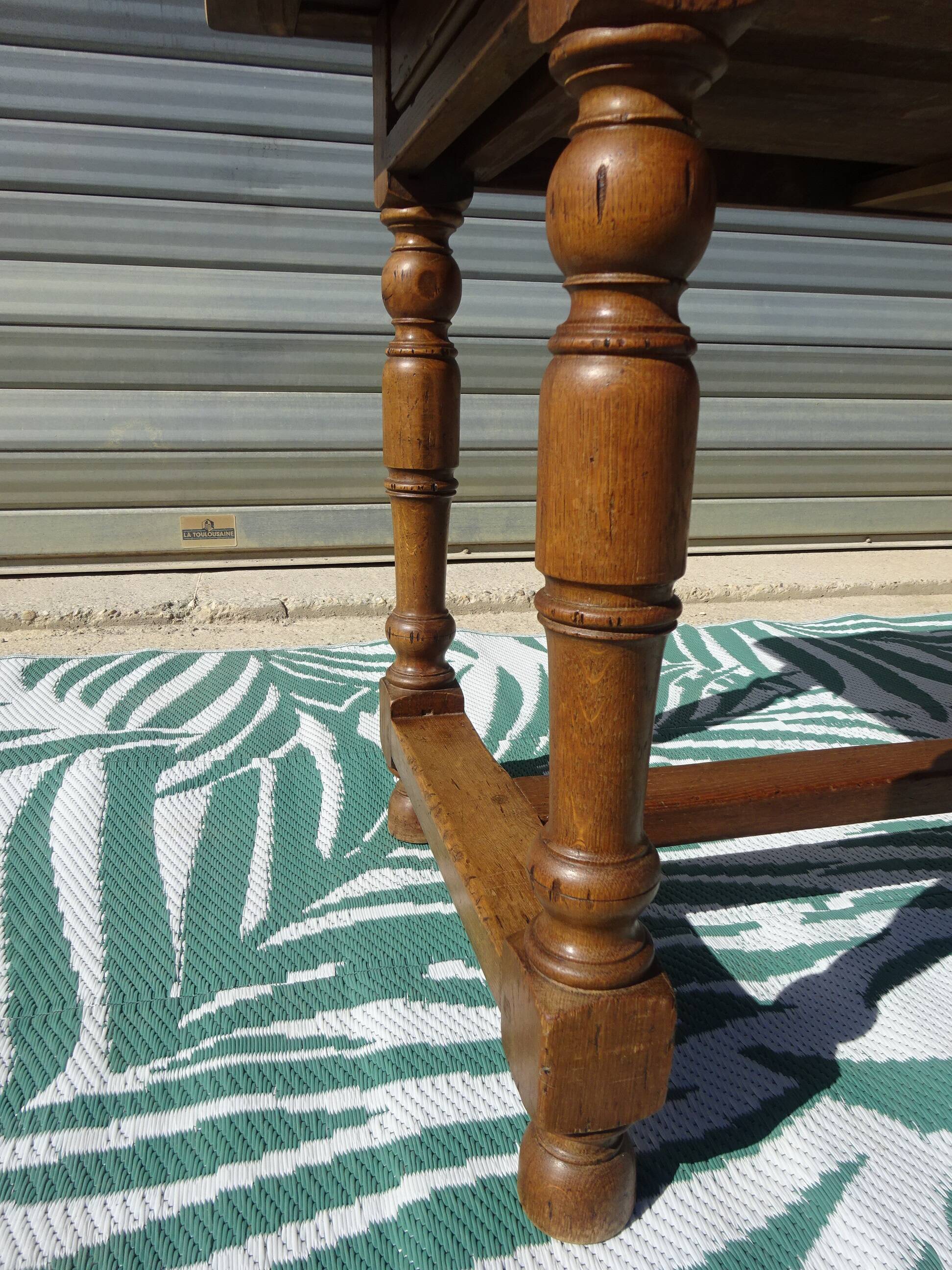 table/desk made of solid oak