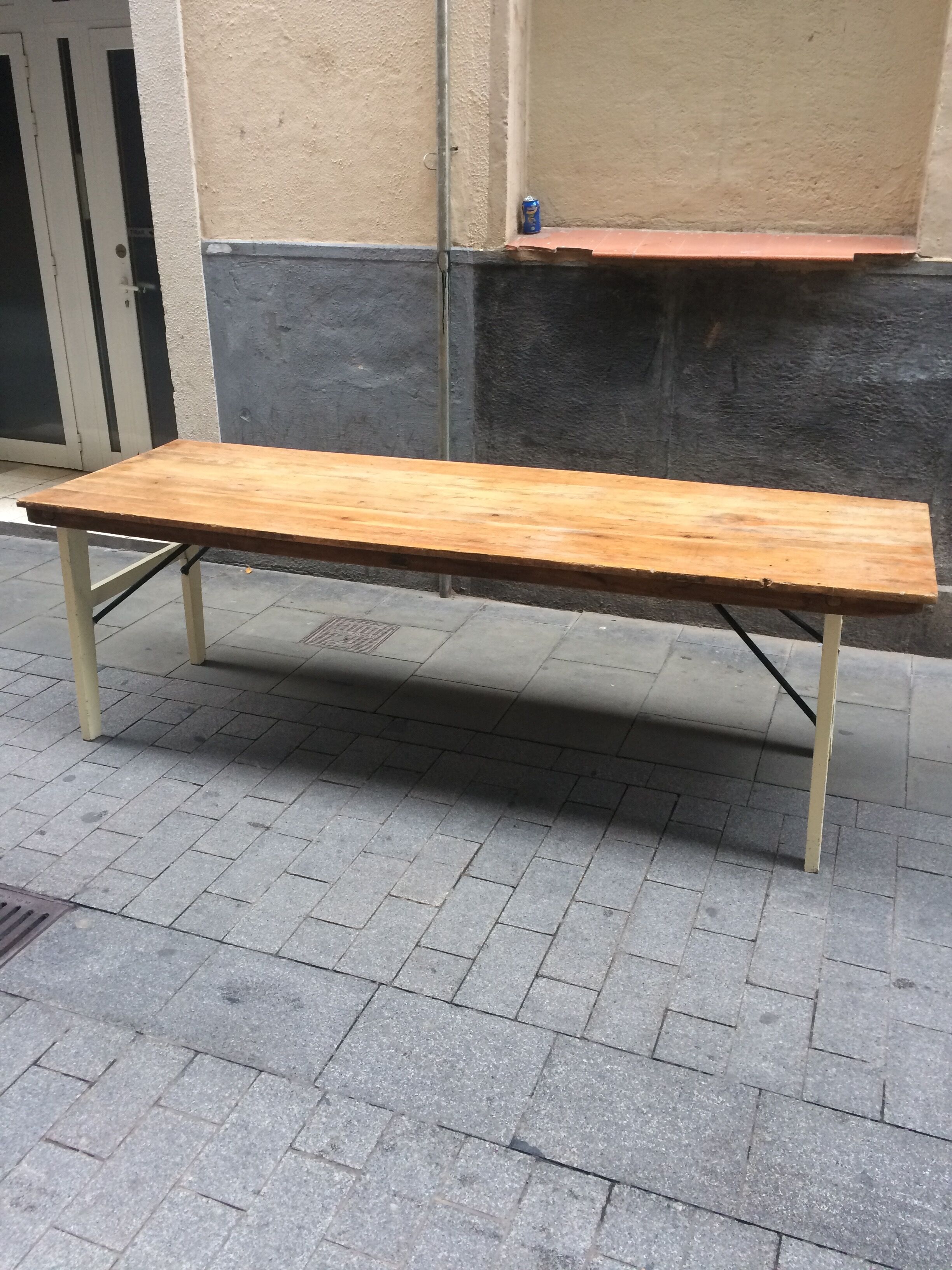 Table en bois pliable