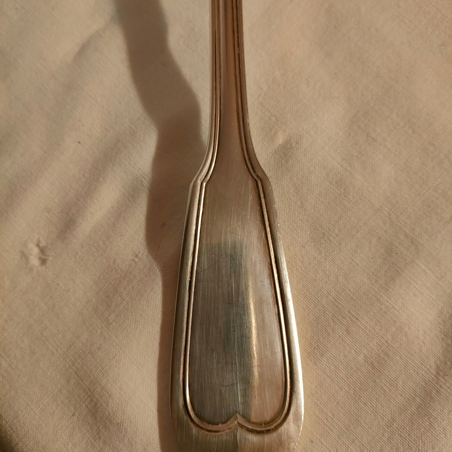 Ladle silver metal