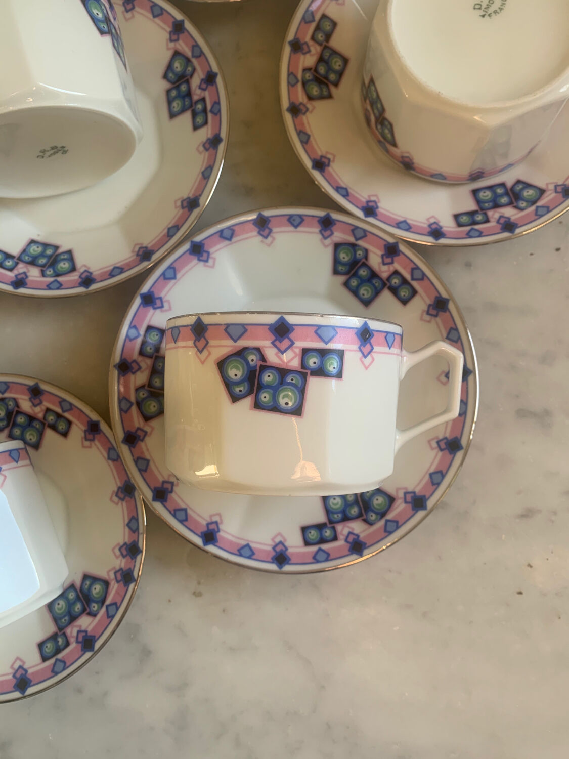 Art Deco coffee and tea service in Limoges