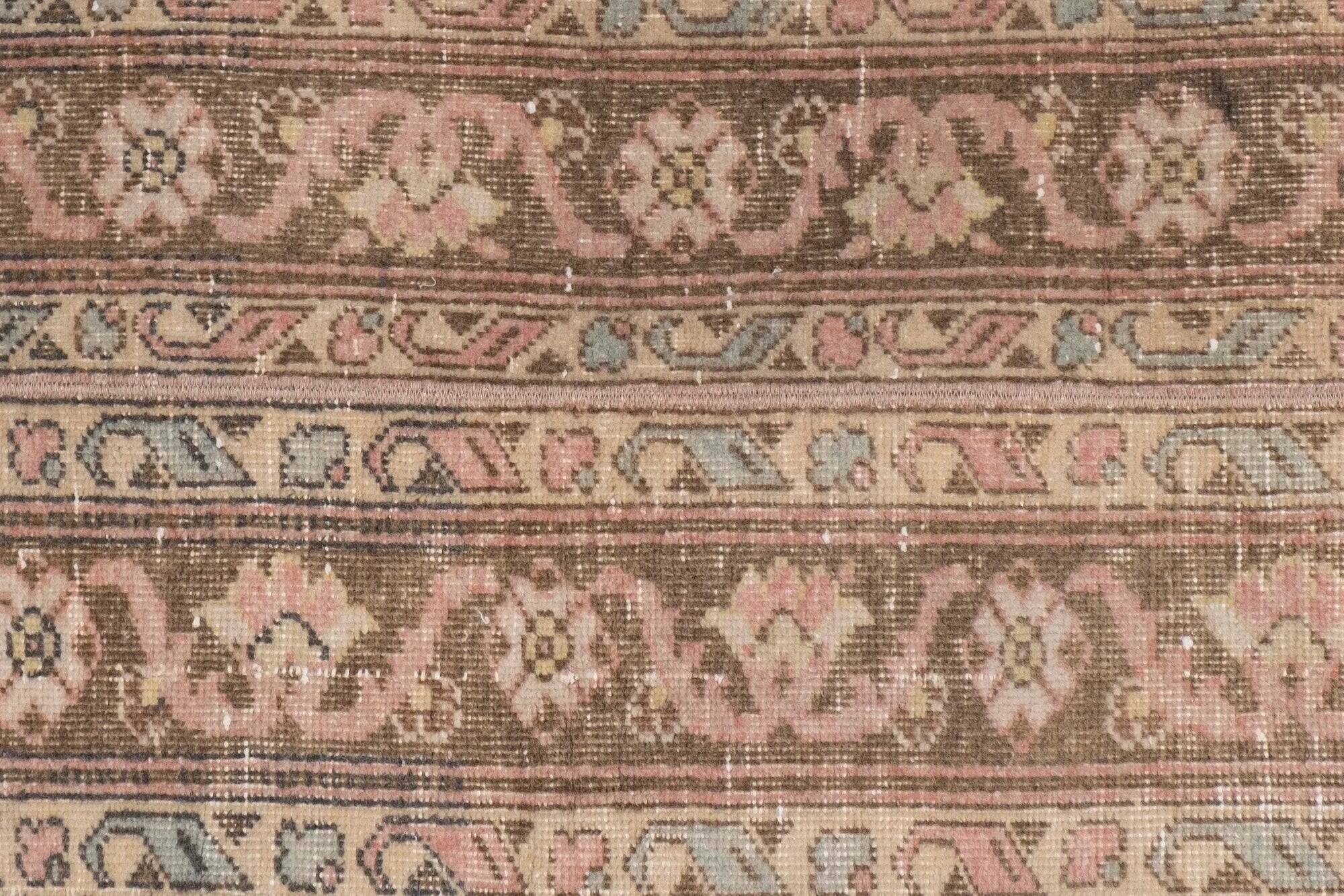 Vintage Turkish hallway rug 49x343 cm