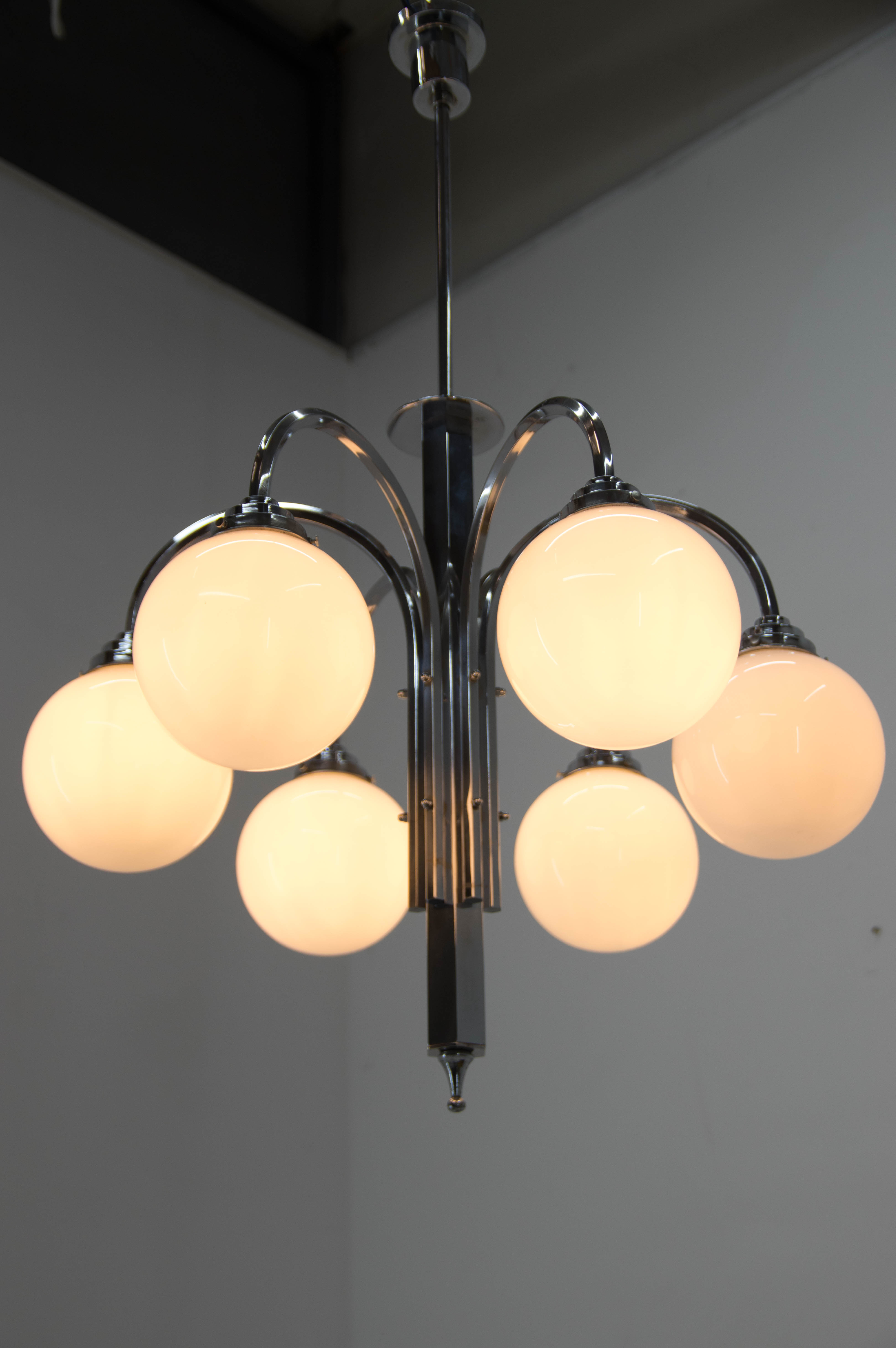 Art Deco Chandelier, France, 1930s