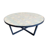 Table basse en zellige marocain 100x40 cm