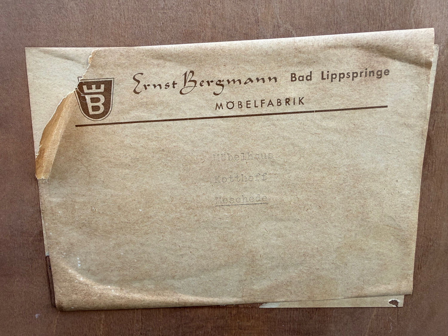 Scandinavian enfilade Mobelfabrik from the 1960s