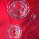 Mustard maker and his baccarat crystal spoon