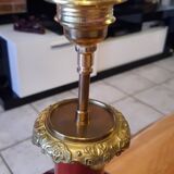 Antique blood-red lamp