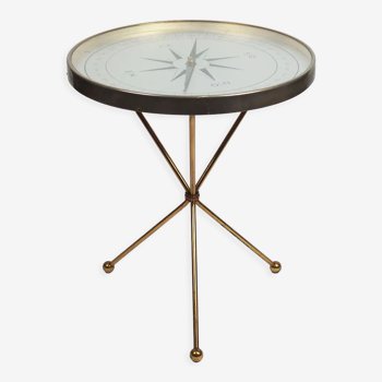 Table ronde d'appoint vintage