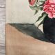 Aquarelle pivoines vintage