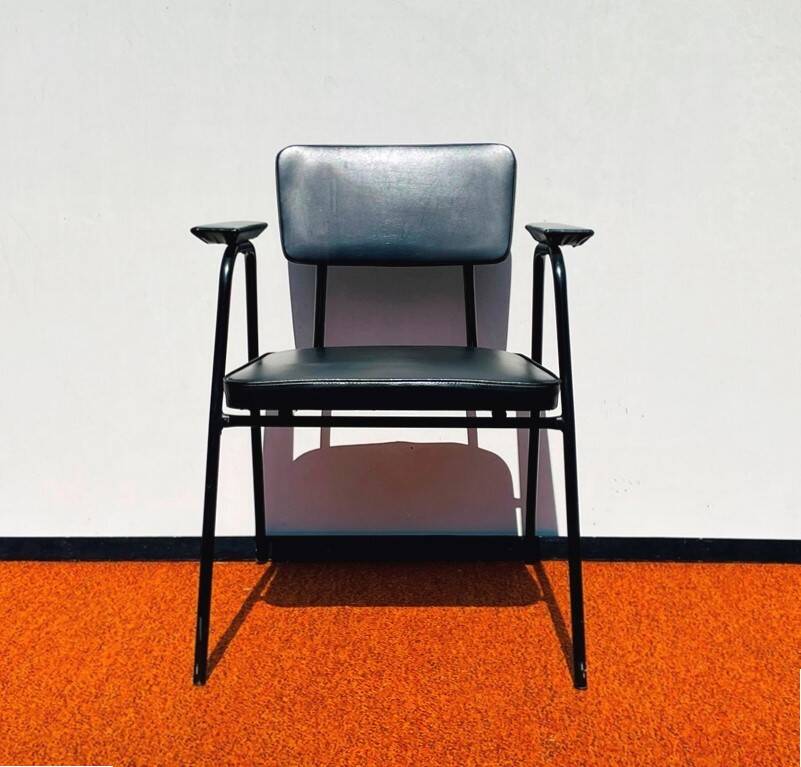 Chair 'M' by Pierre Guariche for Meurop. Vintage 60s.