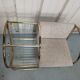 Bench armchair furniture chrome gold 70s