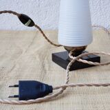 Marble and glass lamp