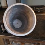 Paire de bougeoirs scandinaves en aluminium