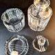 Crystal carafe and ice bucket from Val Saint Lambert – Elegance for the bar.