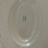 Sarreguemines U&C oval dish