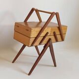 Little worker with compass feet from the 1960s Height 41 cm