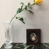 Miniature on ivory - young woman Empire era - Signed Jan