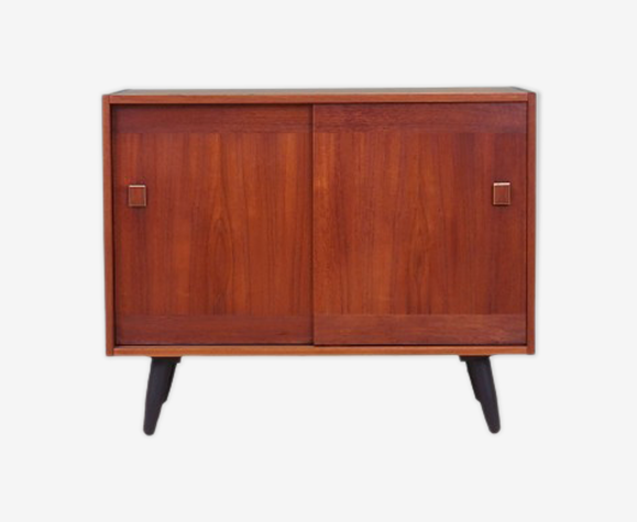 Buffet en teck, design danois, années 1970, fabriquée au Danemark