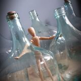 Demijohn transparent bluish 5l