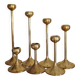 Set of 7 Scandinavian candlesticks