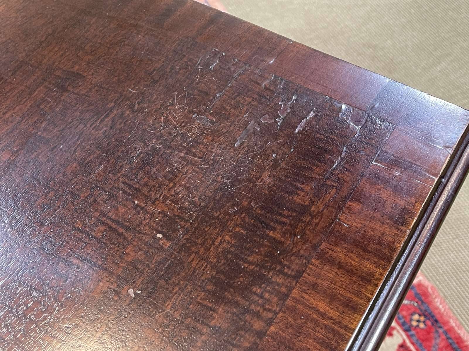 English mahogany chest of drawers from the 1950s