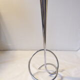 Vase soliflore en métal chromé Black + Blum