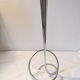 Soliflore vase in chrome metal Black + Blum