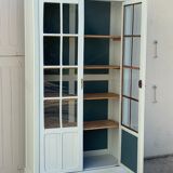 Glass-glazed Parisian wardrobe 1920