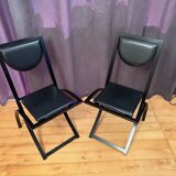 Pair of Sinus chairs designed by Karl Friedrich Förster, KFF, Germany, 1980