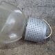 Set of 3 industrial pendants RZB Holophane glass - 1990s