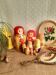 Set of 12 Russian nesting dolls - vintage