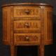 Pair of 20th-century Italian inlaid bedside tables