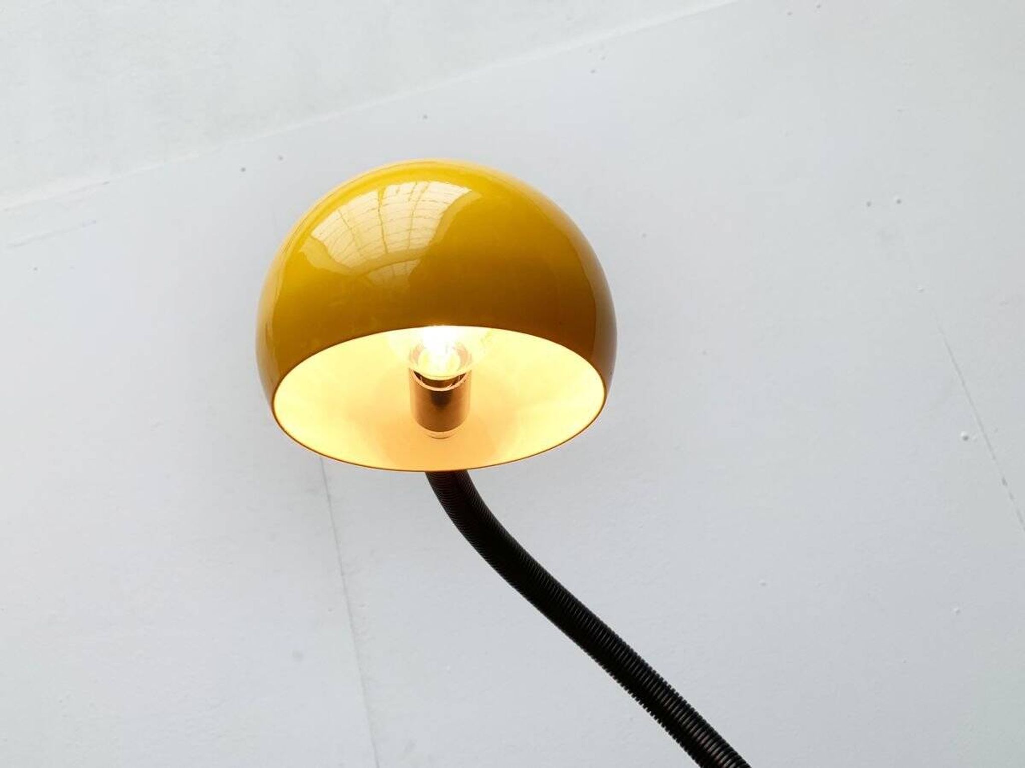 Vintage cobra snake table lamp