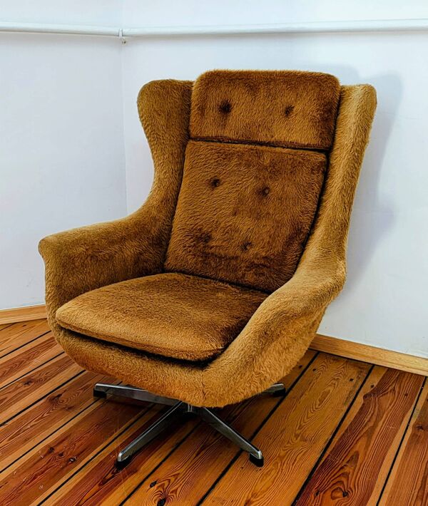 Chaise pivotante Ushak par Up Zavody Rousinov d'Up Závody, Tchécoslovaquie, 19