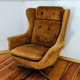 Ushak Swivel Chair by Up Zavody Rousinov from Up Závody, Czechoslovakia, 19