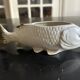 fish pocket ashtray in biscuit Heubach & co