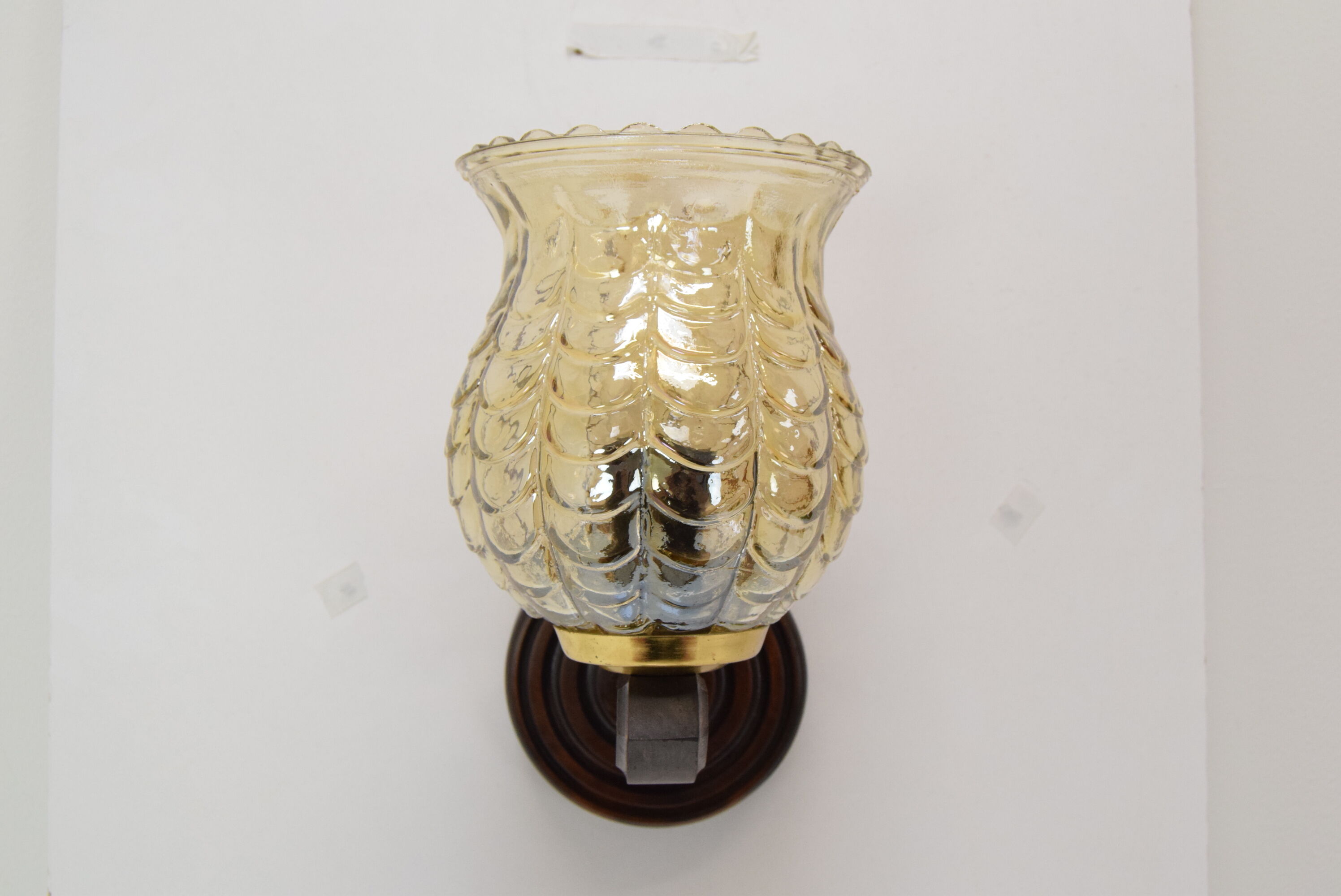 Mid-century wall lamp, 1970's.