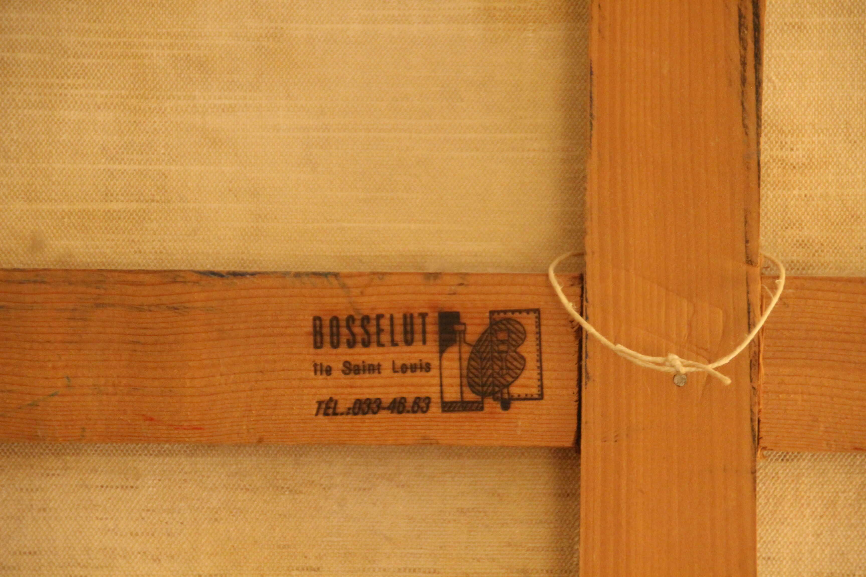 Impressionist painting oil on canvas landscape nature countryside fields bocage in france