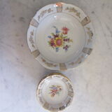 Porcelain fruit salad set