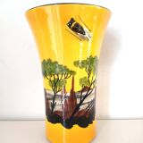 Vallauris vase creation by A.Ferlay cicada