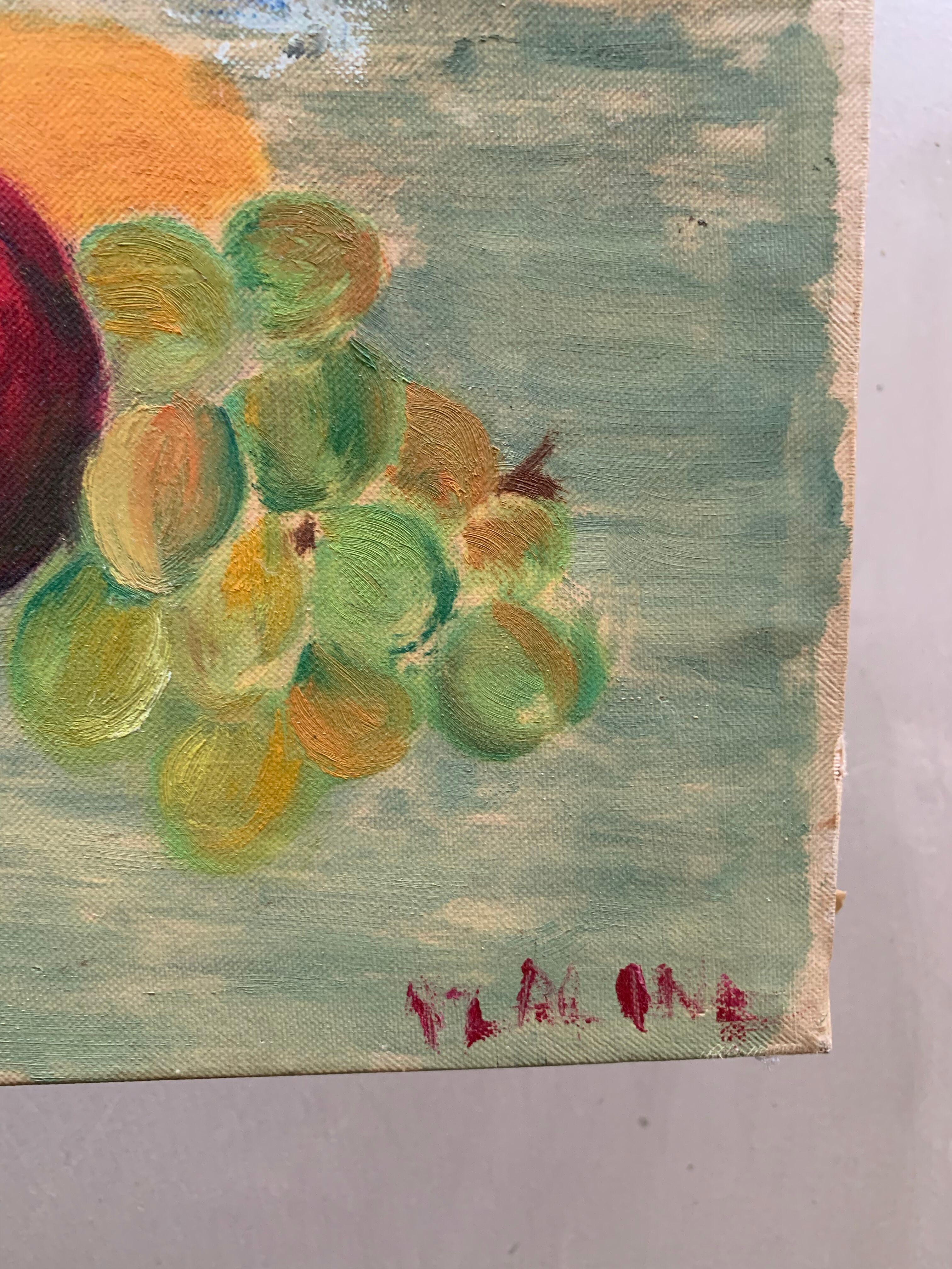 Still life / old canvas