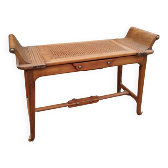 Antique Louis XVI style piano bench