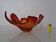 Sommerso Murano Glass Bowl, Italy, 1960s