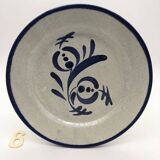 6 dessert plates, St Clément. Hand-painted decoration.