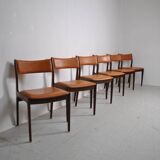 Set of 6 Johannes Andersen chairs from the 1960s