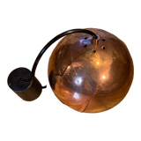 Luminaire globe laiton cuivré