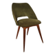 Furry barrel chair