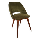 Furry barrel chair